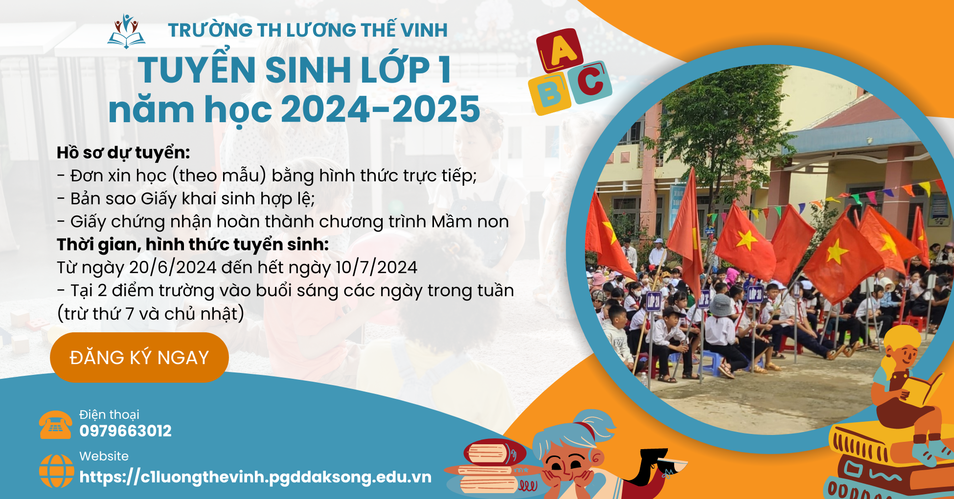 Trường TH Lương Thế Vinh tuyển sinh năm học 2024-2025